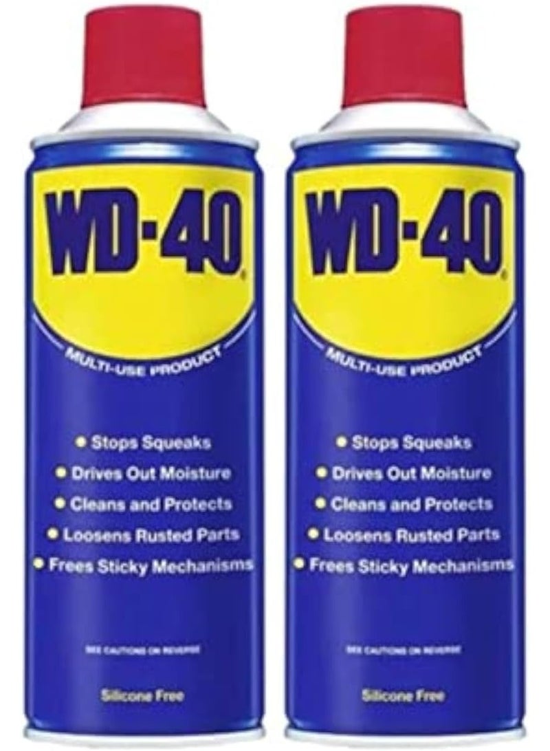 WD-40 Spray Multi use lubricant product 330 ml -2Pc package - Image 1